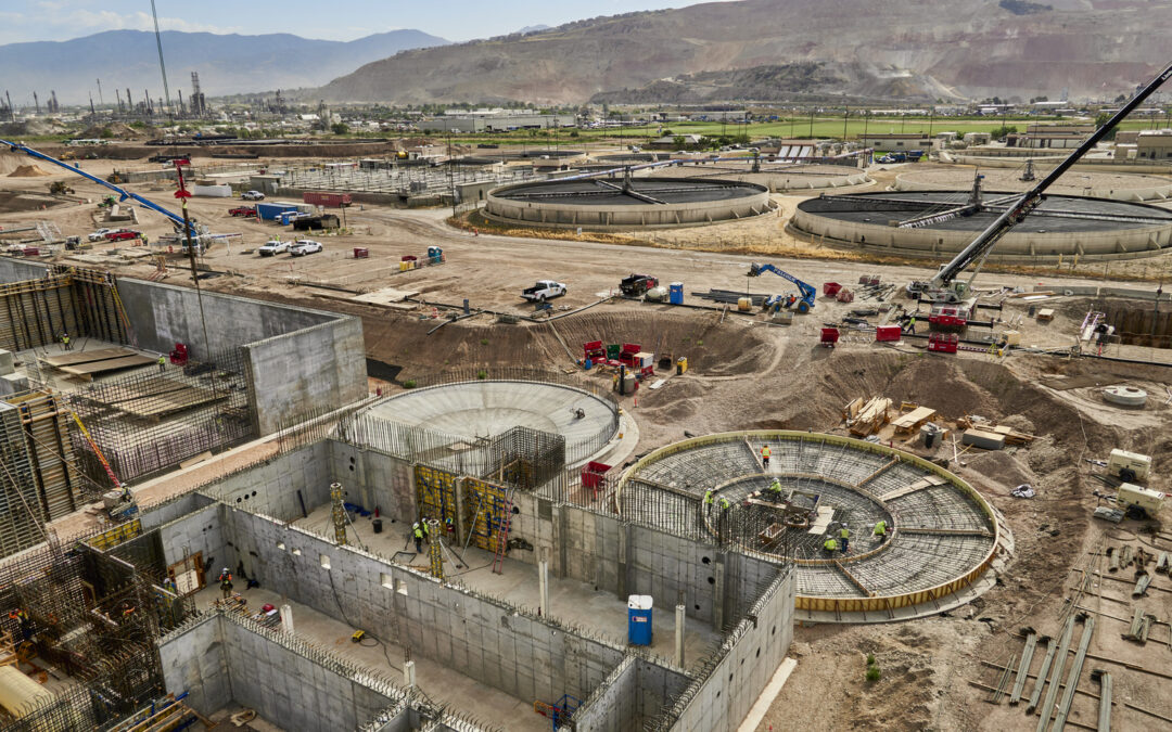 SUNDT/PCL TEAM CHAMPIONS INNOVATION AND GRIT AT SALT LAKE CITY WATER RECLAMATION FACILITY